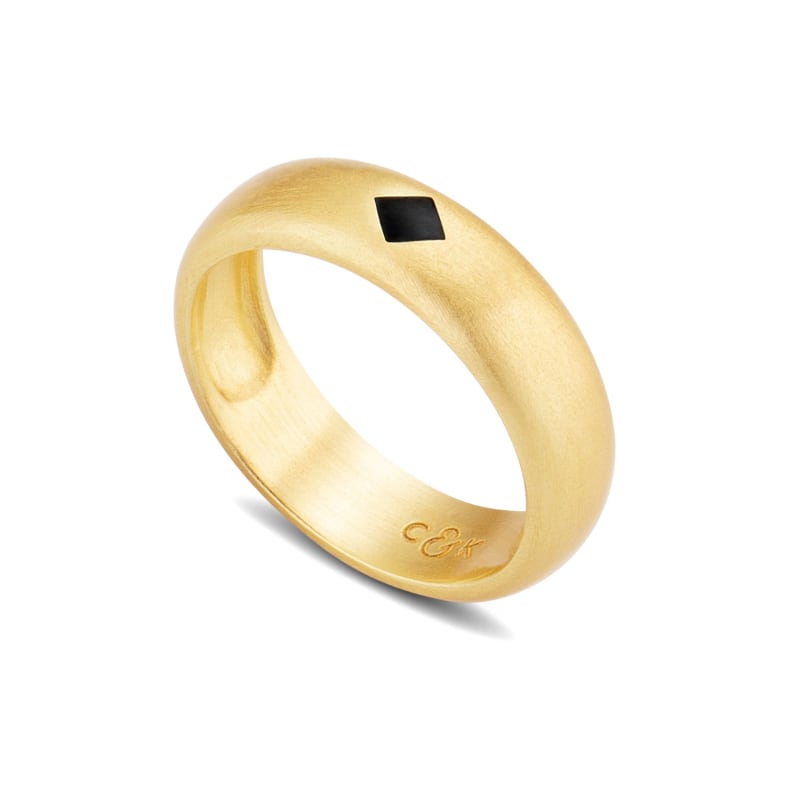 Sam Ring In Gold | Coco & Kinney | Wolf & Badger