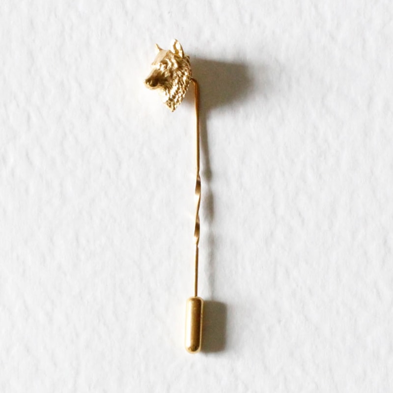 Dragonfly Tie Pin/Twist Tie Pin – Gold by Lee Renee