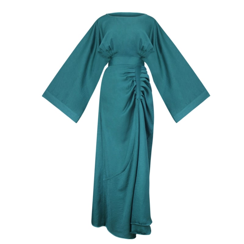 Thumbnail of Honey Maxi Dress - Emerald image