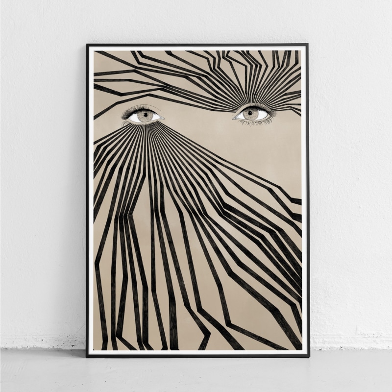 Thumbnail of How Eye See It - Signed Art Print L image