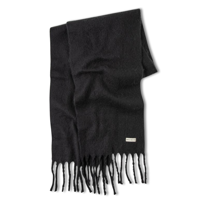 Curate - Arctic Fox & Co. The Reykjavik Scarf - Sustainable Fashion Black Sands