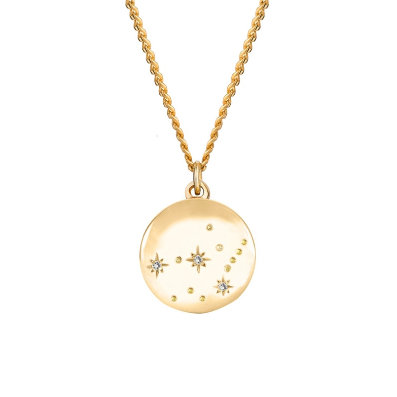 Virgo constellation necklace gold 2025