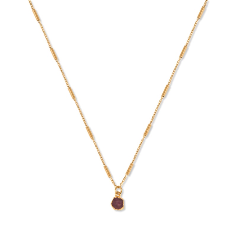 Thumbnail of 18Ct Garnet Necklace image