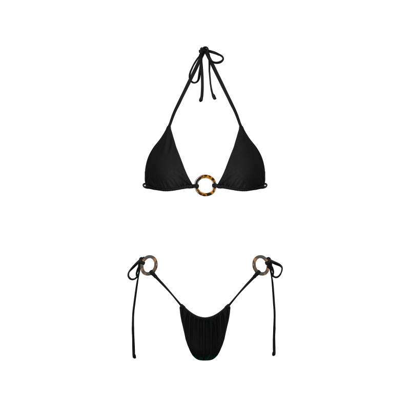 Thumbnail of Dua Bikini Top In Black image