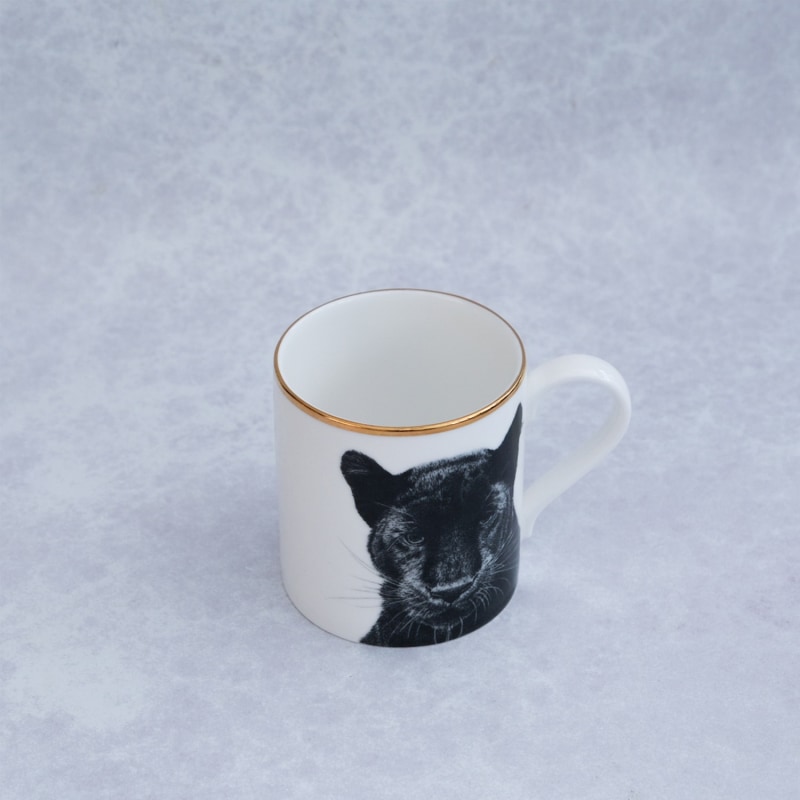 Thumbnail of Panther Fine Bone China Mug image