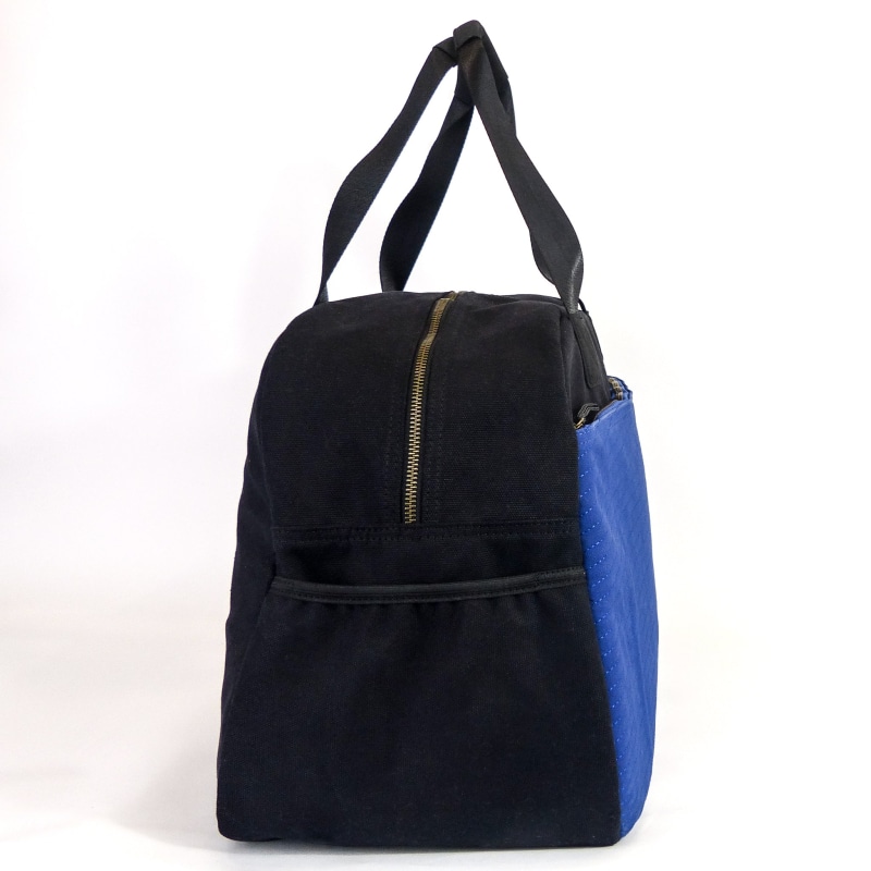 Thumbnail of Getaway Duffel Bag - Black, Blue image