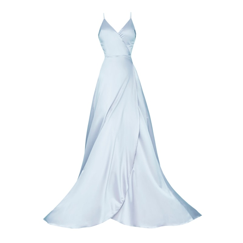 LA MUSA  Sky Blue Dress - LA MUSA