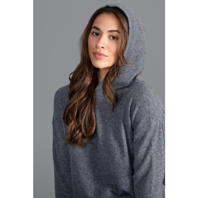 Cashmere cheap hooded jumper