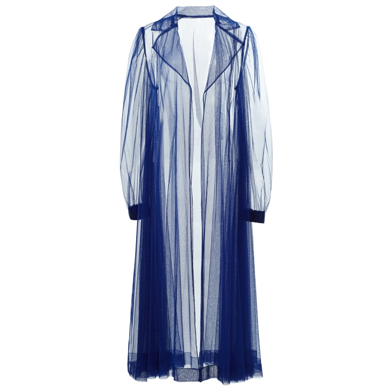 Thumbnail of Tulle Coat Electric Blue image