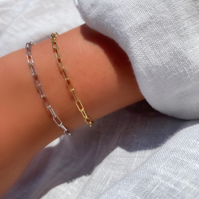 Thumbnail of Paperclip Chain Bracelet (Silver) image