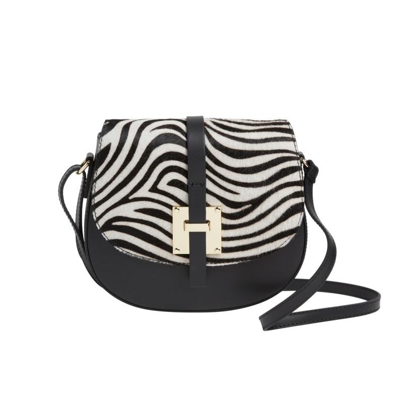 Thumbnail of Zebra Print Saddle Bag image