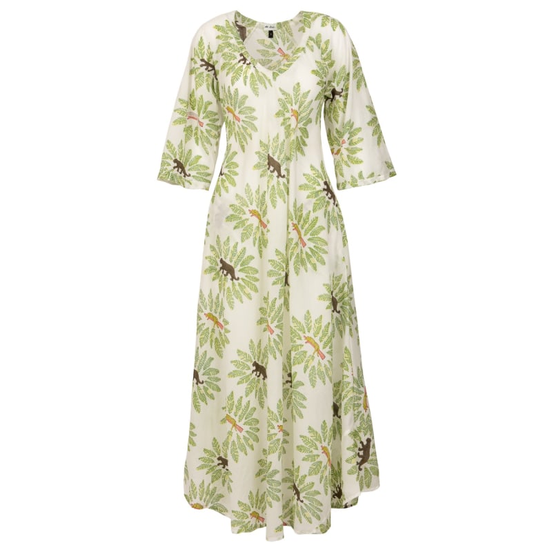 Thumbnail of Anna Cotton Dress - Green image