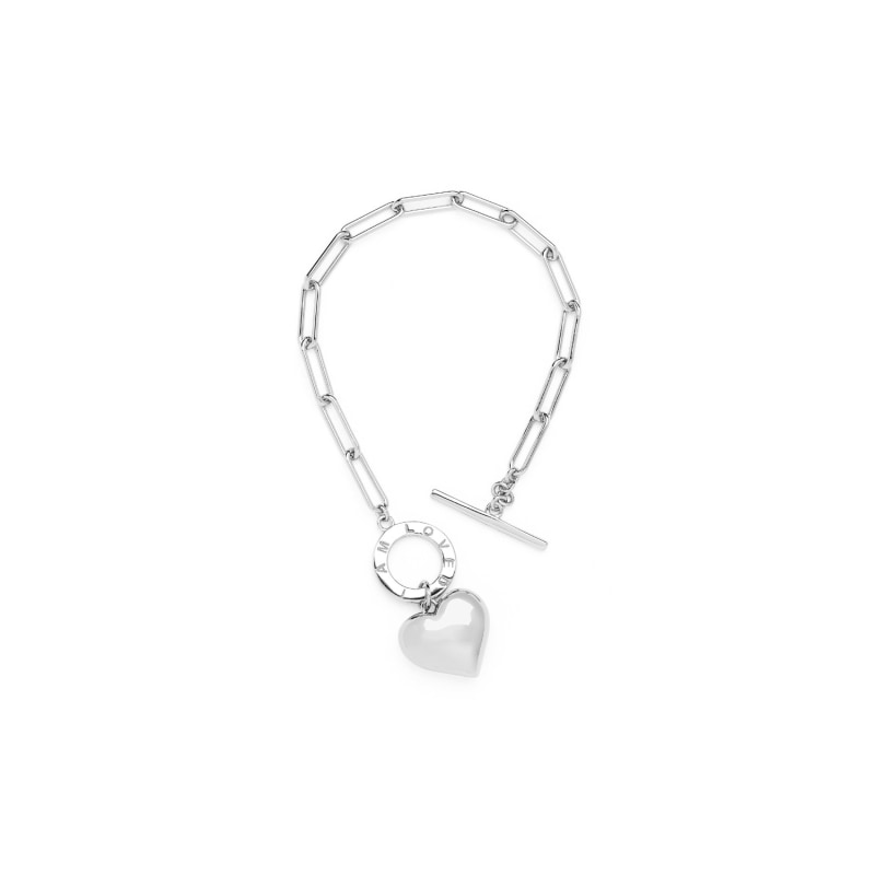 Charm chain bracelet top