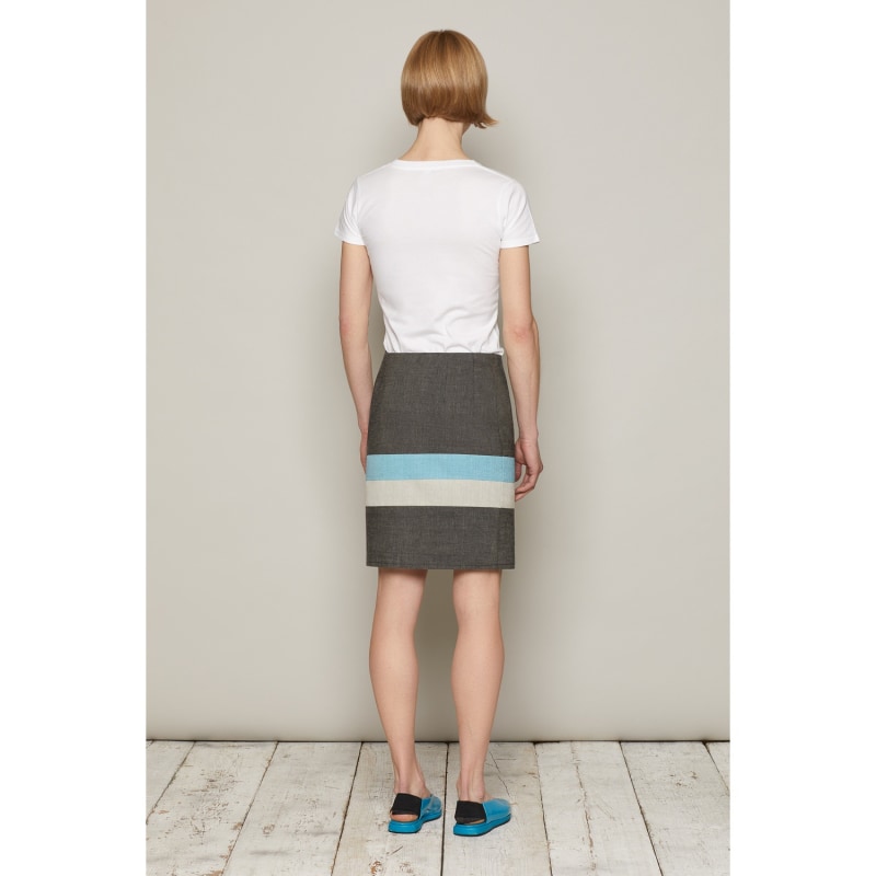 Thumbnail of Pencil Togo Skirt Grey image