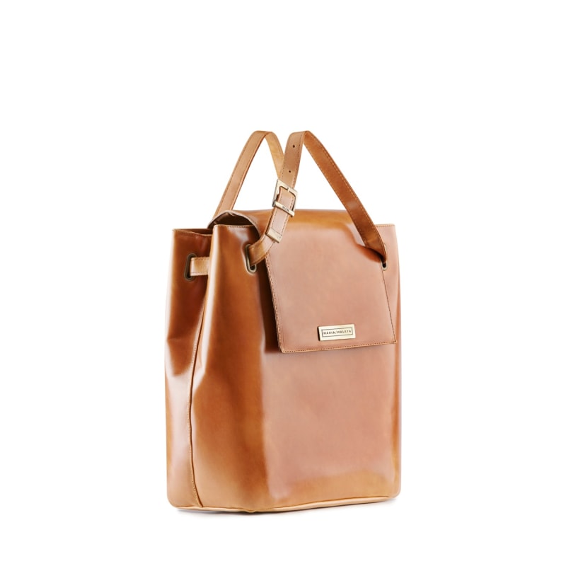 Thumbnail of Large Shoulder Bag Classic Brown Leather image