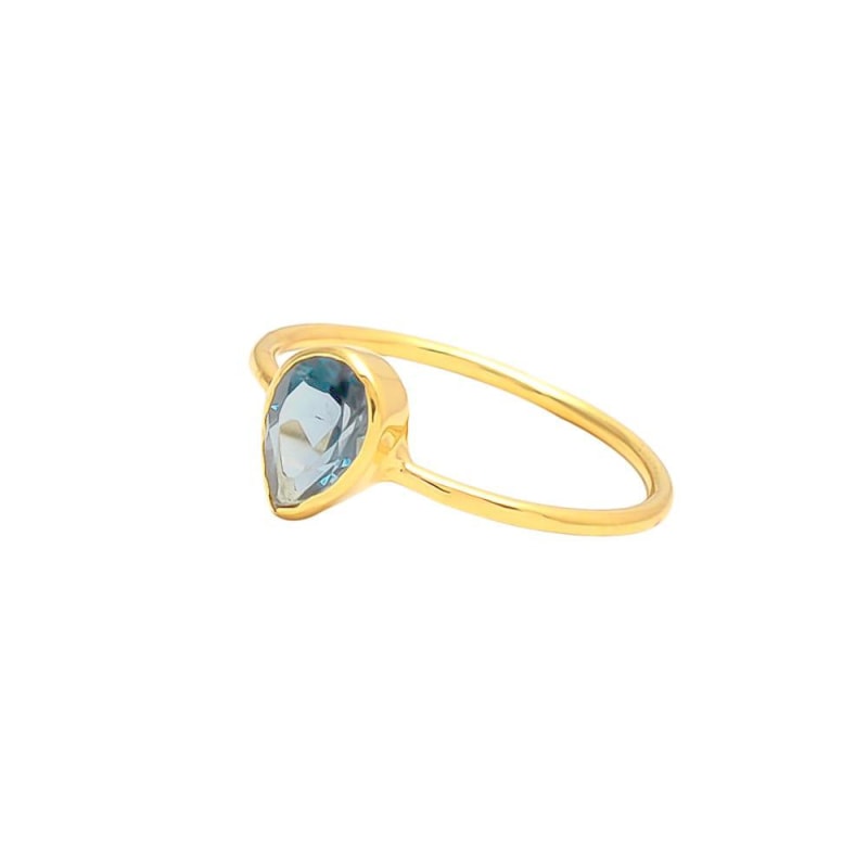 Thumbnail of Nala Ring Blue Topaz image