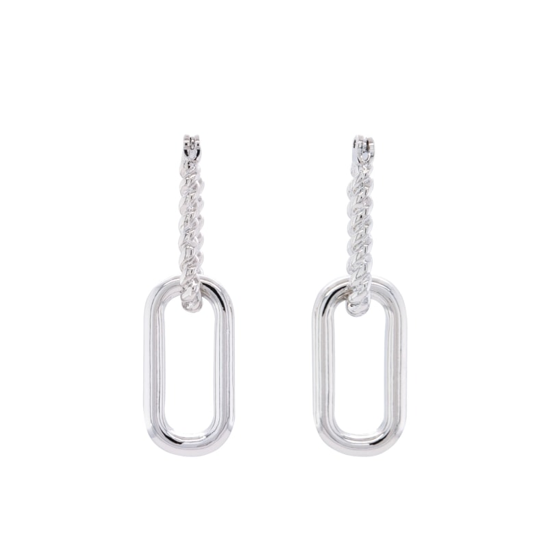 Thumbnail of Silver Chain Link Earrings image