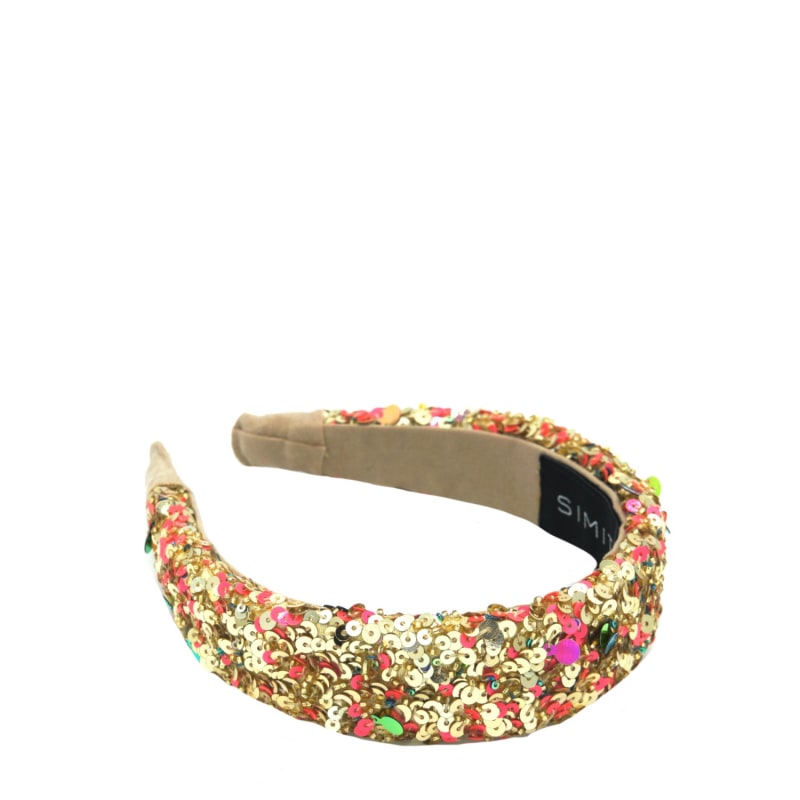 Thumbnail of Gold Donut Headband image