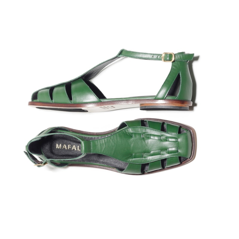 Prada green sandals online