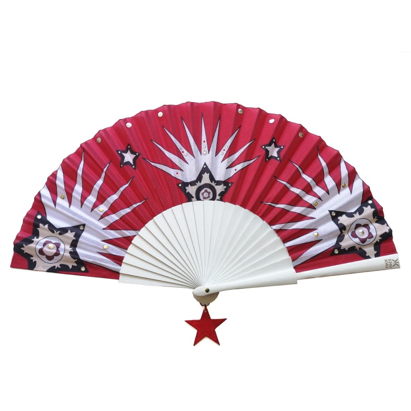 Thumbnail of Texan Star Hand Fan image