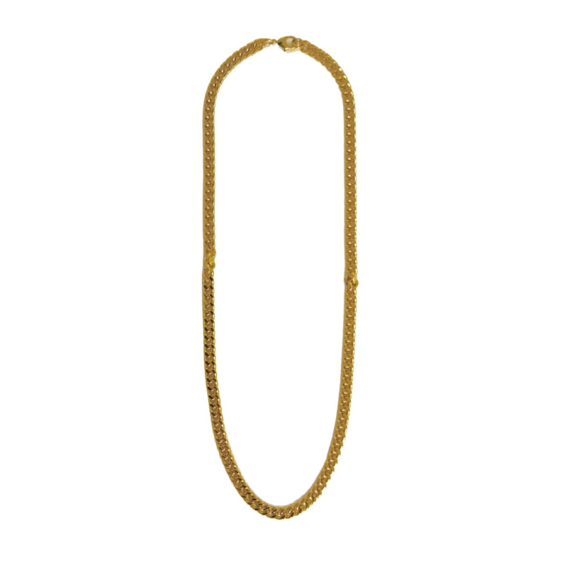 Thumbnail of Skinny Cable Necklace Gold image
