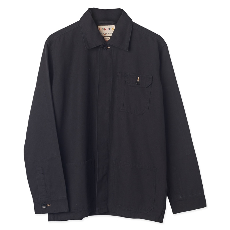 Thumbnail of The #3011 Overshirt With Hidden Buttons - Black image