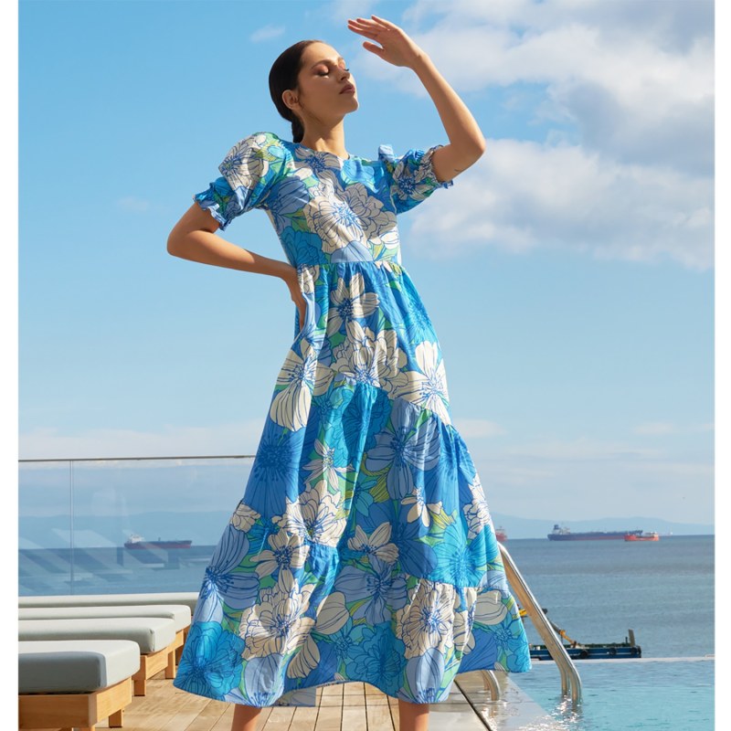Organic cotton maxi dress top