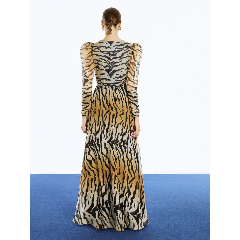 Thumbnail of Tiger Print Long Dress image