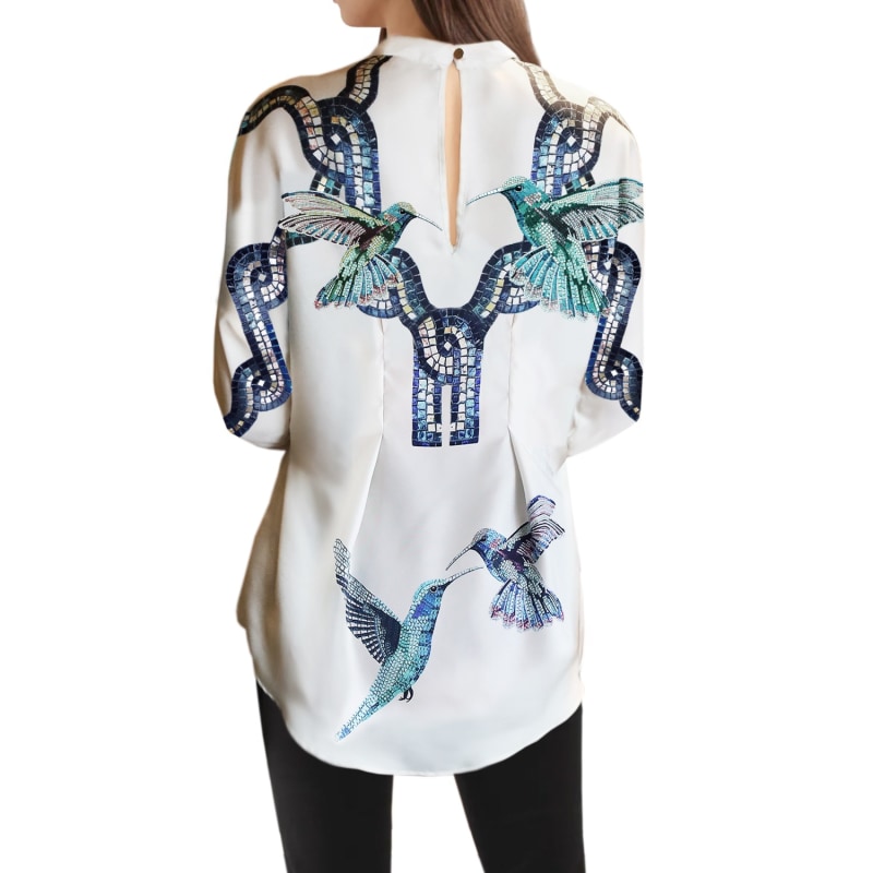 Thumbnail of Kimono Blouse - White image