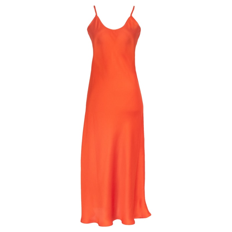 Thumbnail of The Prairie Sundrop Slip Dress - Orange Poppy image