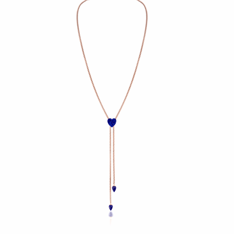 Thumbnail of Luv Me Lapis Necklace image