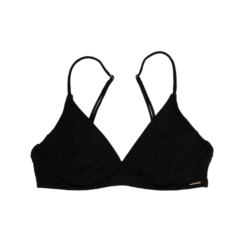 Thumbnail of Venice Modal Comfortable Bralette In Orchid Black image
