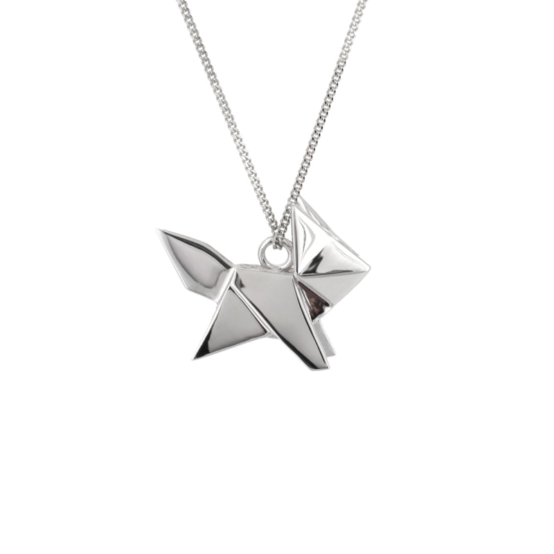 Origami animal shop necklace