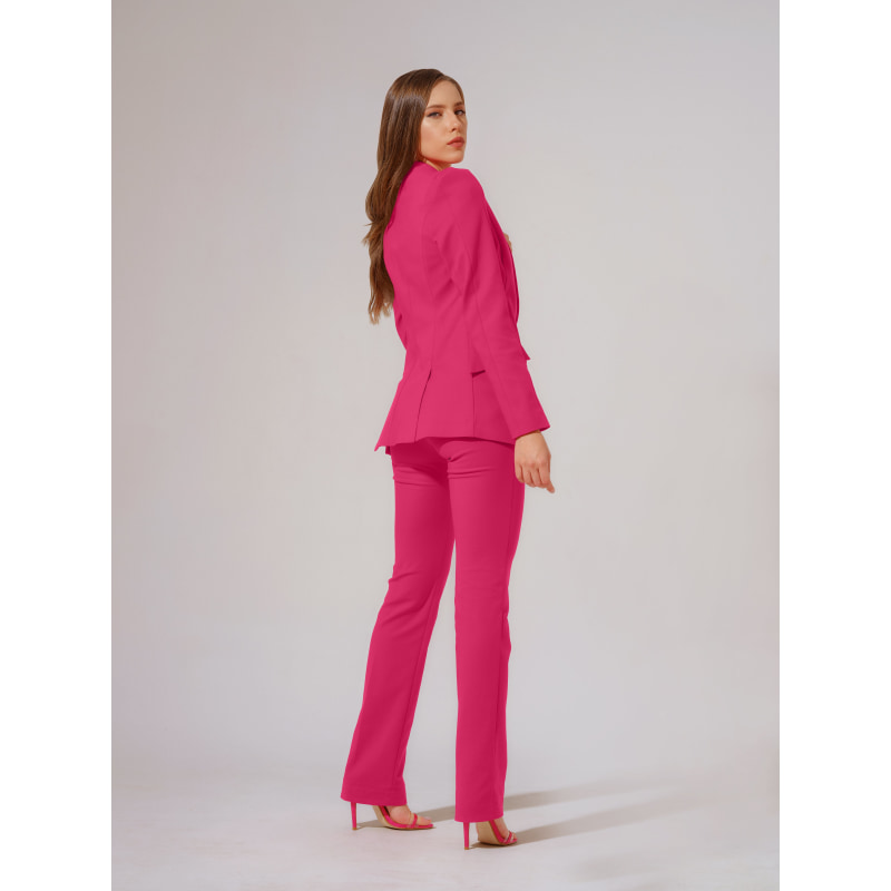 Thumbnail of Illusion Classic Tailored Suit - Hot Pink image