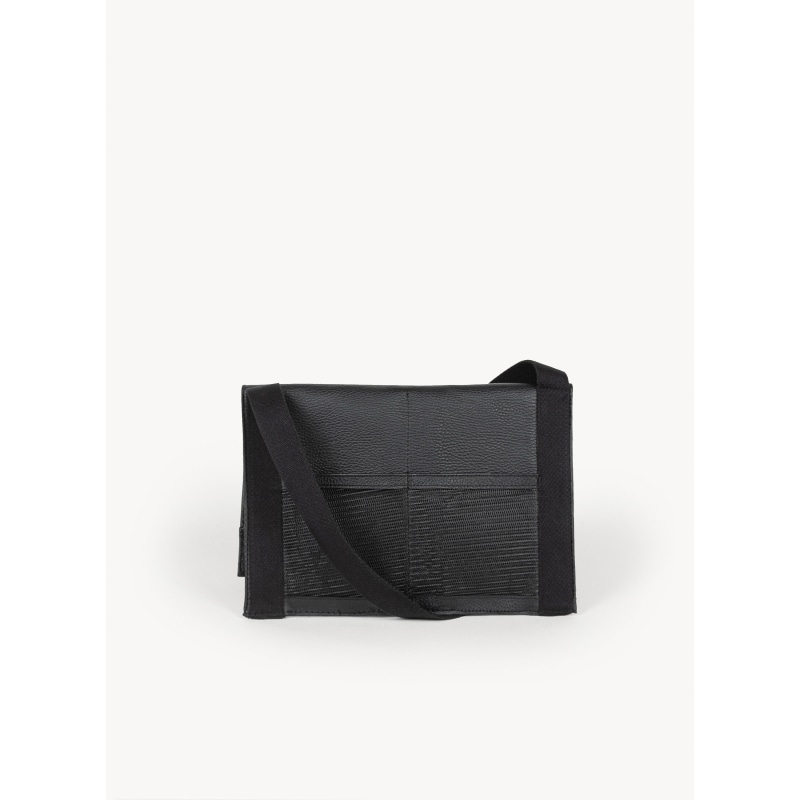 Thumbnail of Men's Leather Shoulder Bag - Black image