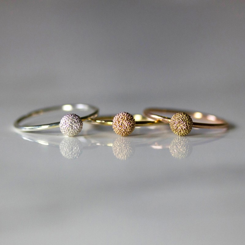 Thumbnail of Dahlia Stacking Ring – Gold image