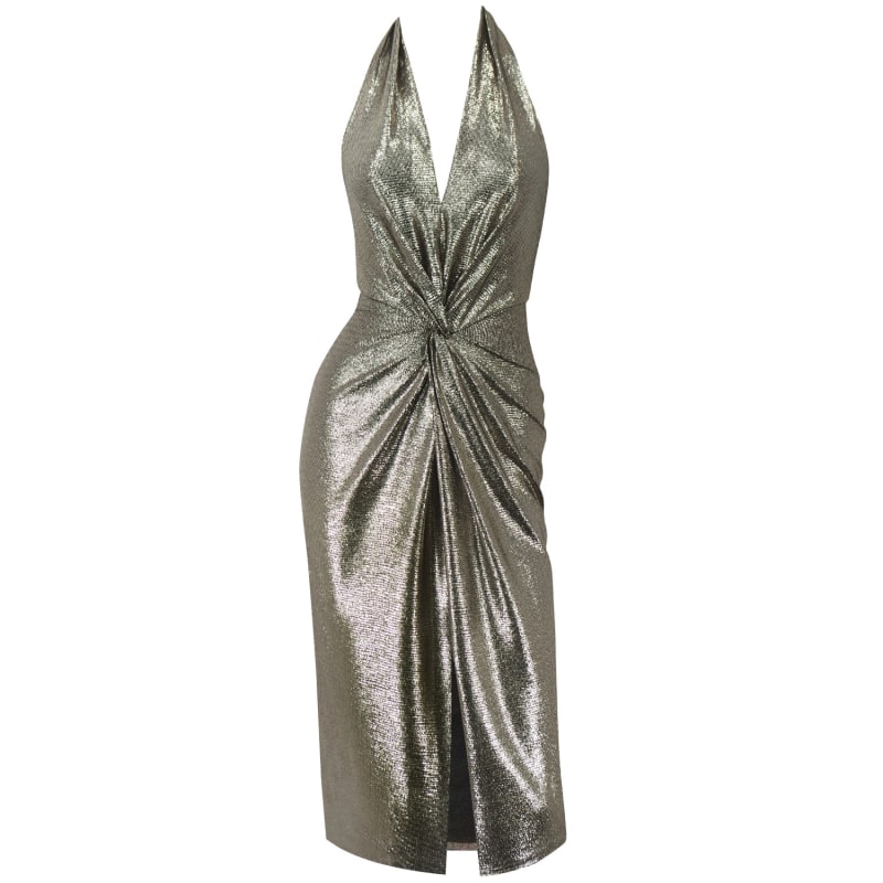 Metallic neck piece 2025