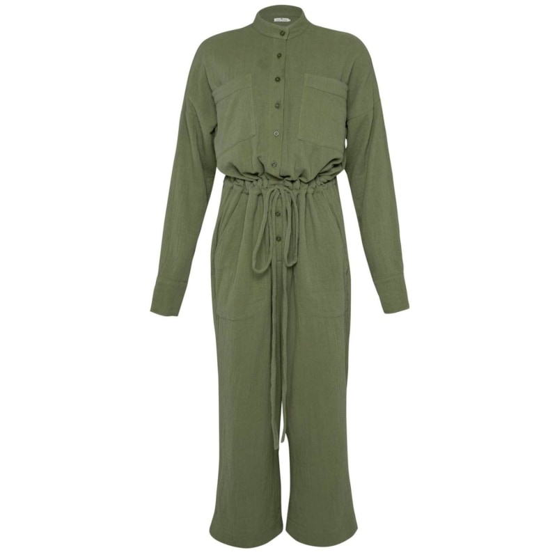 Damiqoy Jumpsuit (Dried Sage)
