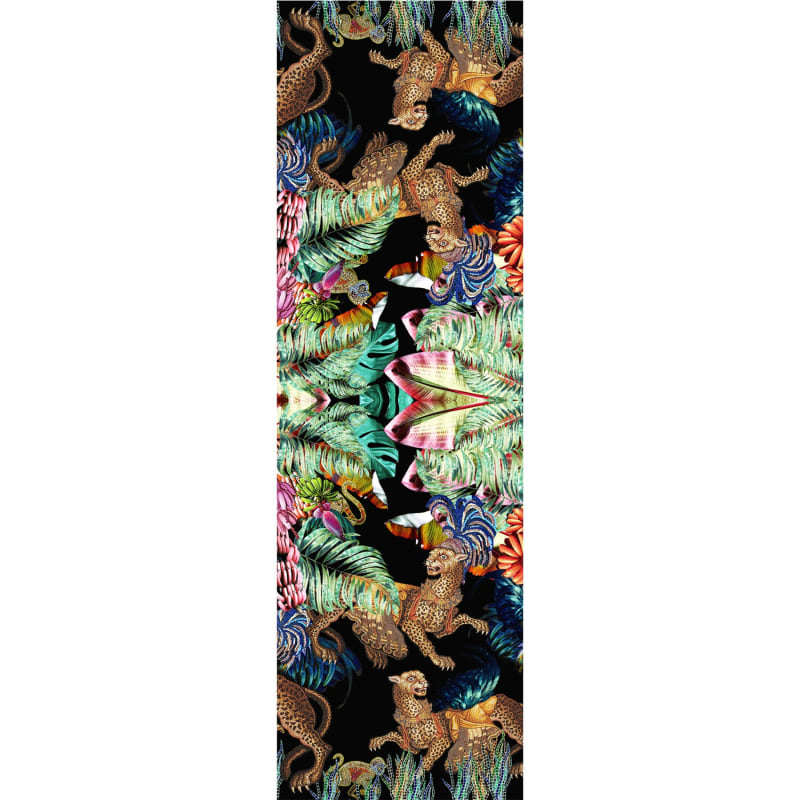 Thumbnail of Jungle Depths Large Silk Scarf image