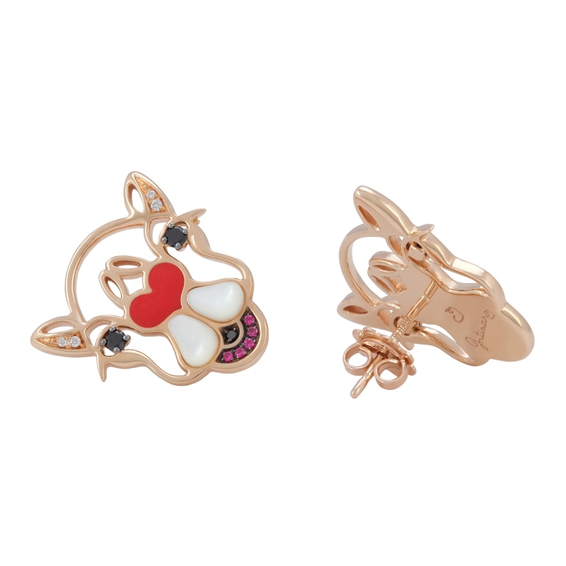 Mum earrings gold sales