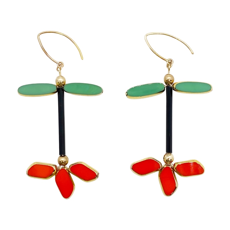 Thumbnail of Hibiscus Earrings image