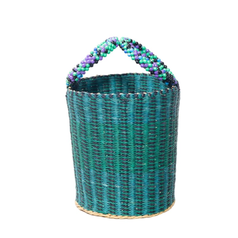 Thumbnail of Inyene Straw Bucket Bag image