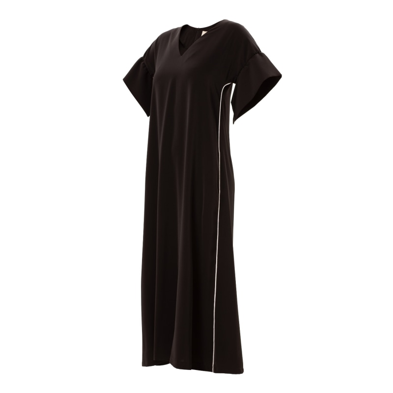 Thumbnail of Black A-Line Long Dress image