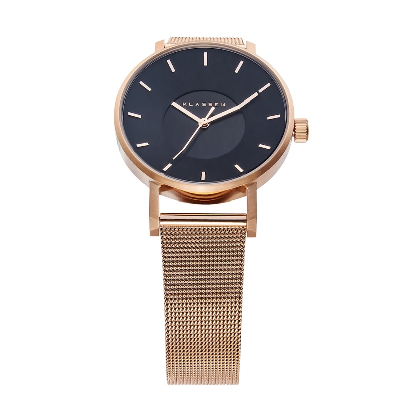 Volare Dark Rose With Mesh Band 36Mm | KLASSE14 | Wolf & Badger