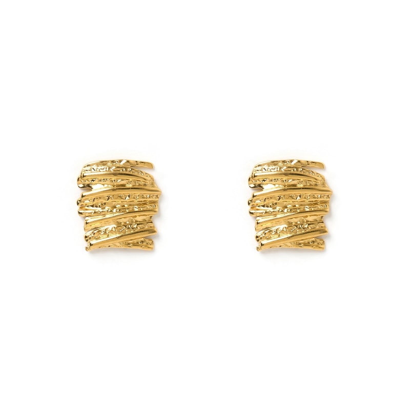 Thumbnail of Iris Gold Earrings image