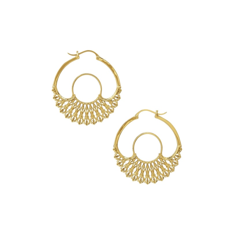 スーパーセール タイムセール 時間 Iris Badger & Wolf | Orion & Astor | Small Gold Hoops Accessories