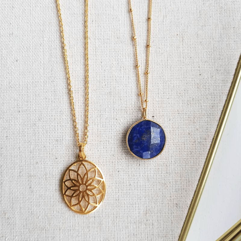 Thumbnail of Hannah Necklace Lapis image