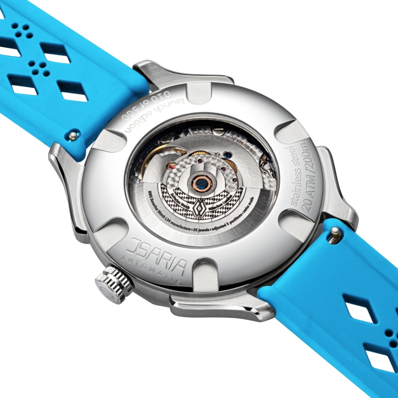 Thumbnail of Isaria Sky Blue Men's Swiss Automatic Watch Made In Germany image