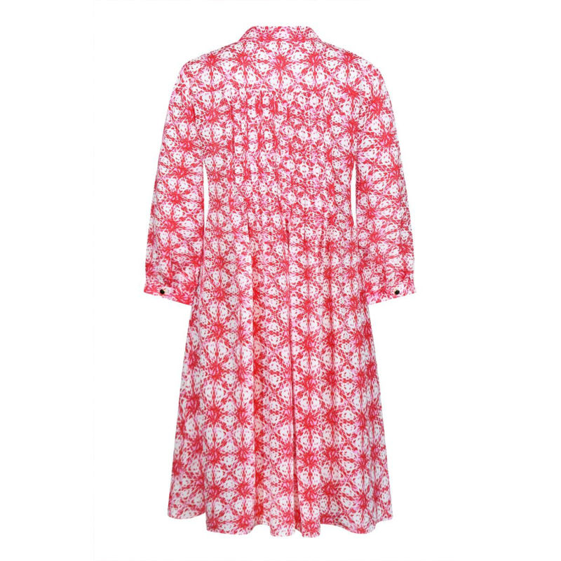 Thumbnail of Isla Shirt Dress Red Startrack Print image