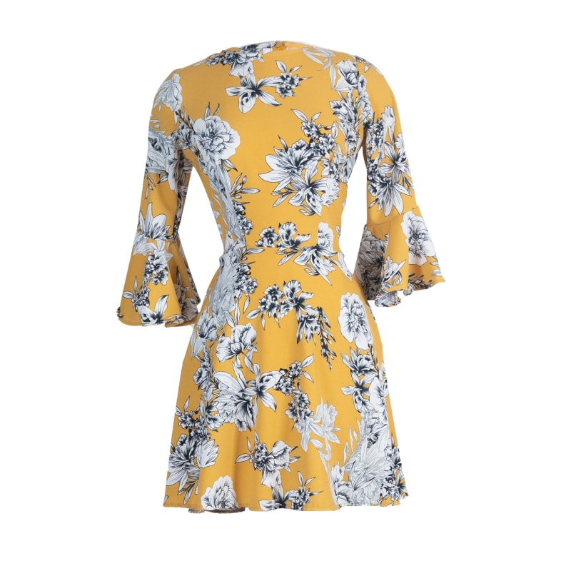 Thumbnail of Goldenrod Bell Sleeve Dress image